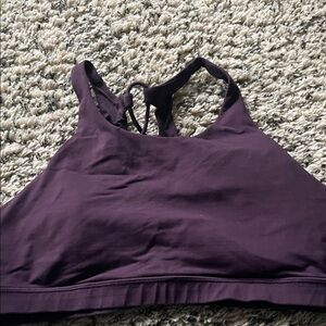 Lululemon Athletica Deep Purple Sports Bra